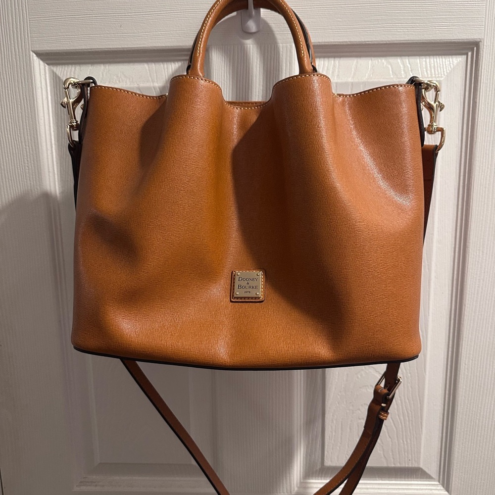 Dooney & Bourke Brown Leather Tote
